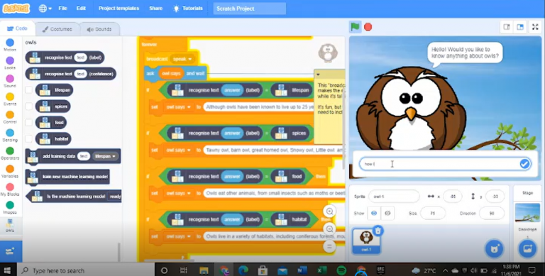 AI CHATBOT OWL Tinker Education